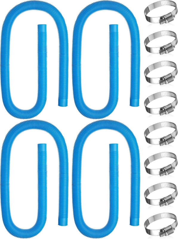 Σετ σωλήνων πισίνας, 4 τεμάχια, για πισίνες υπέργειες, Aikool