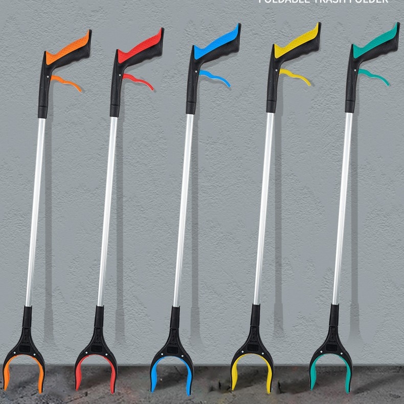 Jie Han salokāmais atkritumu savācējs, alumīnija sakausējums, ar pielāgojumu iespējām, 60 gab.