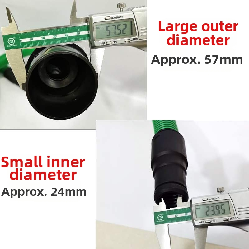Тръба за прахосмукачка за системи за събиране на прах, пластмасов корпус • марка: Big Beautiful Light Speed • съвместимост: Festo milling vacuum системи