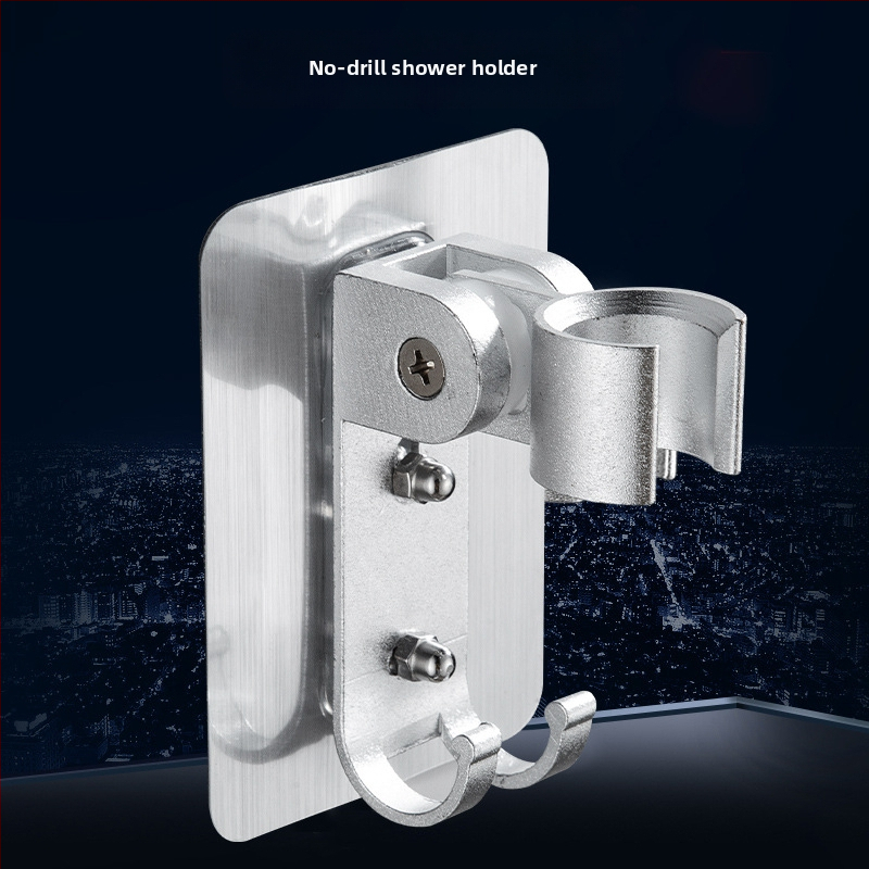 Tuš štanga bez bušenja, prilagodljiv nosač i nastavak za mlaznicu