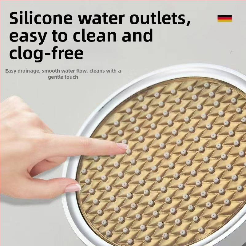 Sprchová hlavica s horným prskaním, ABS, funkcie prskanie a dážď, 1,6 MPa, 0–100°C, ručná montáž