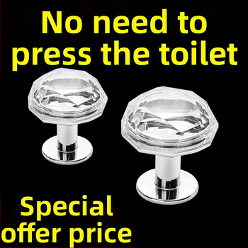 Diamantski gumb za ispiranje WC-a – univerzalni dodatak za vodeni spremnik, mogućnost montaže