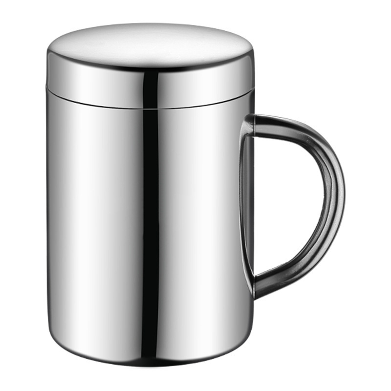 Really 304 неръждаема стомана двойнослойна термоизолирана чаша с дръжка, китайски стил