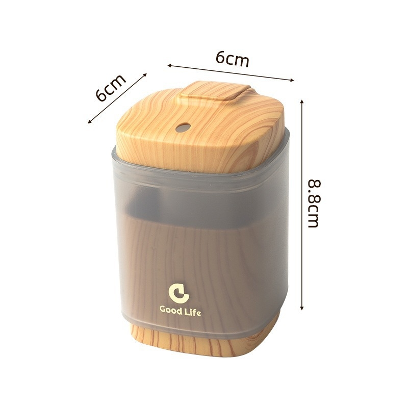 Кутия за клечки за зъби с дървесен модел, японски стил, пластмасова, автоматично изскачане, персонализиране по заявка