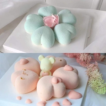 Μορφή καρδιάς από σιλικόνη για κέικ και σοκολάτα, 8 και 15 θήκες, φόρμα ψήσιμο, μοντέρνος μινιμαλιστικός σχεδιασμός, συμβατή με ιδιωτική ετικέτα