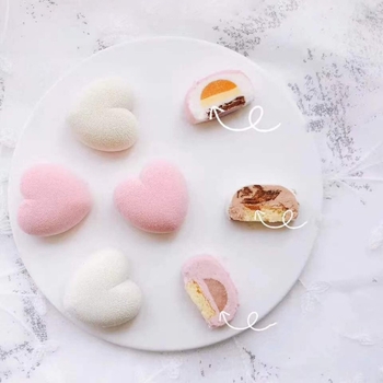 Μορφή καρδιάς από σιλικόνη για κέικ και σοκολάτα, 8 και 15 θήκες, φόρμα ψήσιμο, μοντέρνος μινιμαλιστικός σχεδιασμός, συμβατή με ιδιωτική ετικέτα