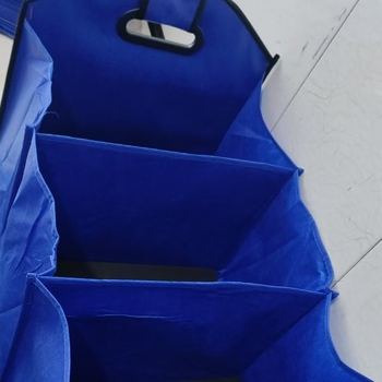 Οργανωτής πορτ-μπαγκάζ αυτοκινήτου - υφασμάτινος, αναδιπλούμενος, με λαβή, κατάλληλος για όλα τα μοντέλα