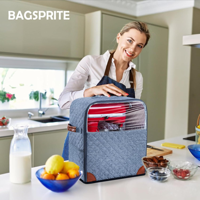 Geantă de depozitare pentru blender, husă de praf cu buzunar, din poliester, personalizabilă