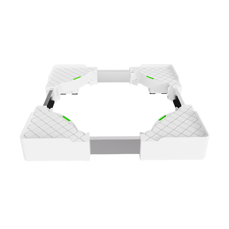 Kompakta ultraplāna iebūvētā veļasmasīnas pamatne ar paceltu rāmi — nerūsējošais tērauds, antislīdējoša, pārvietojama, 1 slānis.