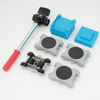 Nyolc darabos költöztető készlet — többfunkciós nehéz emelőeszközök otthonra (konyha, hálószoba, fürdőszoba, nappali)