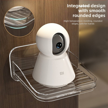 Επιτοίχιος βραχίονας παρακολούθησης για κάμερες, ράφι αποθήκευσης χωρίς τρύπες, κατάλληλο για εσωτερική και εξωτερική χρήση