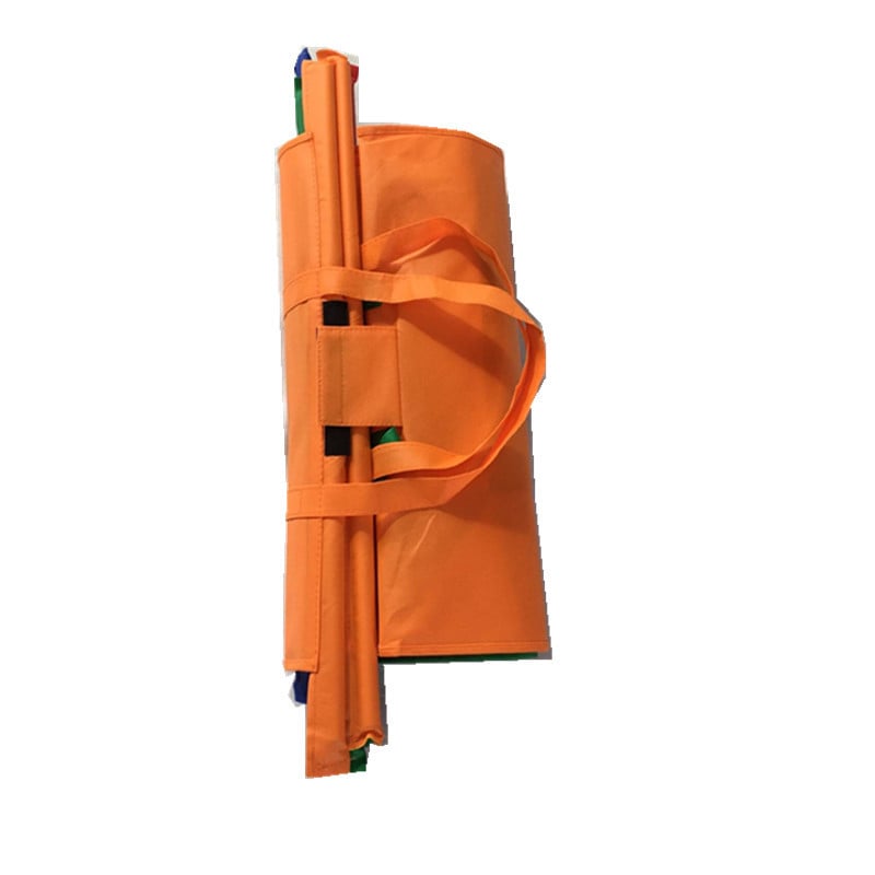 Sulankstoma pirkinių vežimėlio maišas iš neaustų medžiagų, modelis NXY060, rankinis, 20 kg talpa