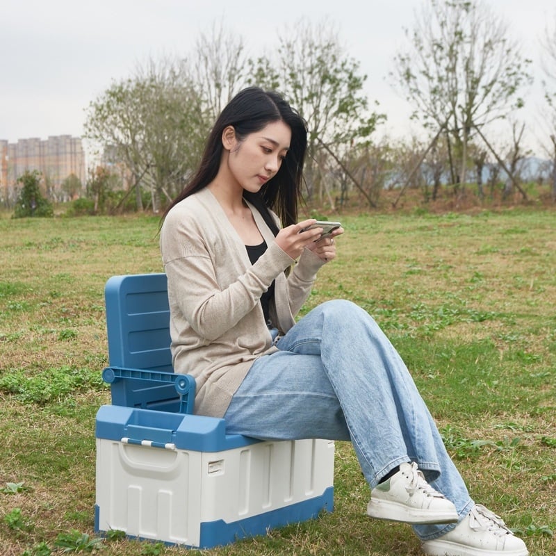 Автомобилен багажник органайзер с капак, PP сгъваема кутия за съхранение, модел Section B