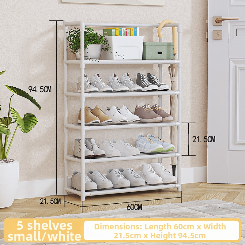 Обувен рафт с много нива – пластмасов, прахоустойчив, модерен стил за съхранение; Материал: пластмаса; Процес: пробно персонализиране; Стил: модерен минимализъм; Функция: съхранение