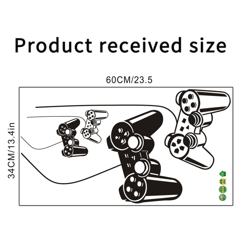 Sticker de perete din PVC – Modern Minimalist KS444, Model 19343625053, 1 bucată, pentru living și dormitor