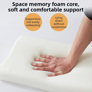 Вълнообразна шийна възглавница от мемори пяна със забавено възстановяване, подходяща за възрастни, персонализирана обработка