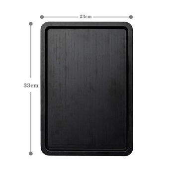 Medinis kvadratinis sulankstom padėklas – matinis paviršius, šiuolaikinis minimalistinis stilius, logotipo spausdinimas galimas