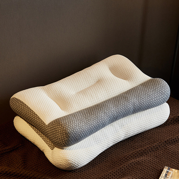 Stačiakampė kaklo pagalvė suaugusiems, užpildyta 20% sojų pluošto ir 80% poliesterio, 100% poliesterio audinys, kaklo stuburo parama