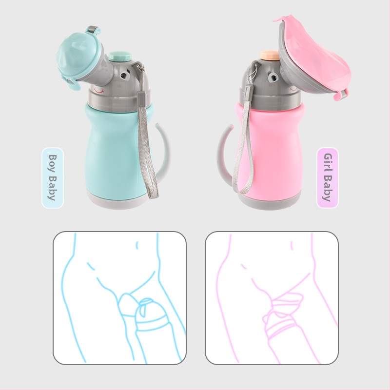 Xiqin преносим детски уринал за кола — пътуване, защита срещу протичане