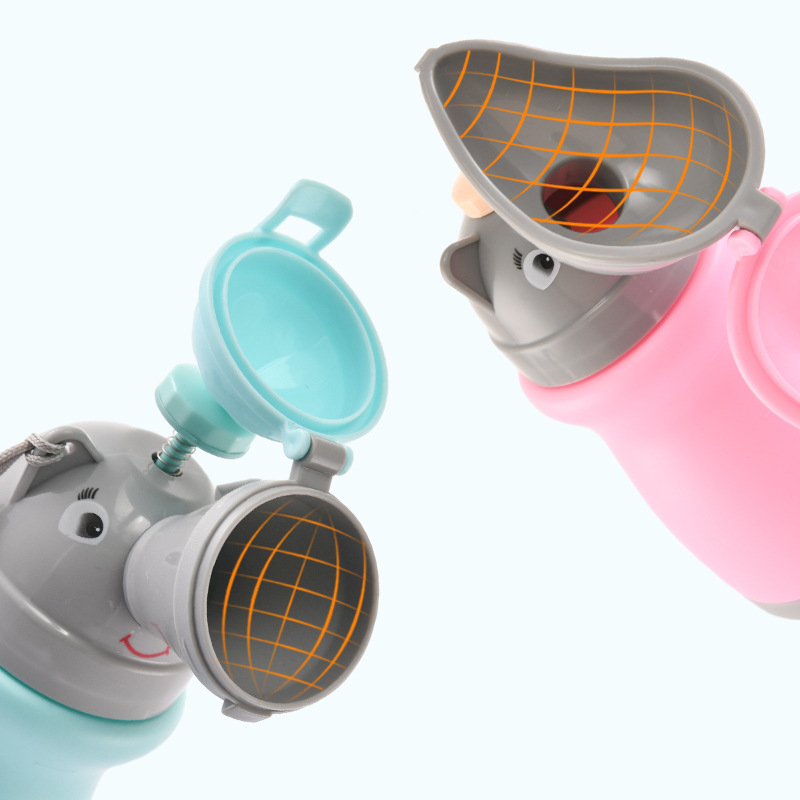 Xiqin φορητό παιδικό ουρητήριο αυτοκινήτου — ταξιδιωτικό, προστασία από διαρροές