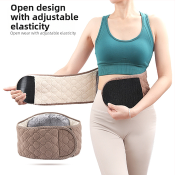 Juosmens apsauga — trijų sluoksnių šilta juosta su fliso įdėklu ir Velcro užsegimu, suaugusiems, tinkama ledui ir sniegui