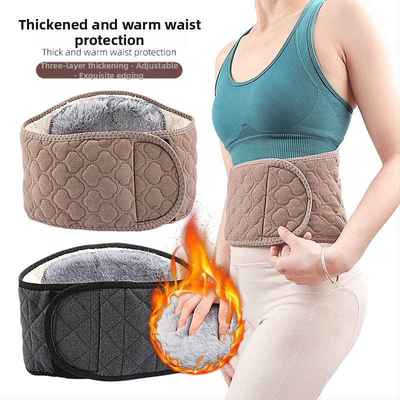 Juosmens apsauga — trijų sluoksnių šilta juosta su fliso įdėklu ir Velcro užsegimu, suaugusiems, tinkama ledui ir sniegui