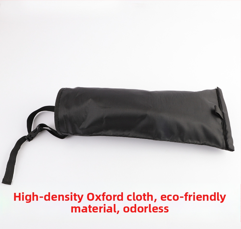 Автомобилен кош за отпадъци, водоустойчив, сгъваем, закачващ се за облегалката на задната седалка, с дръжка, Oxford плат