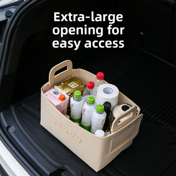 Υφασμάτινη θήκη αποθήκευσης πορτ-μπαγκάζ αυτοκινήτου, πτυσσόμενη με λαβή, κατάλληλη για όλα τα μοντέλα