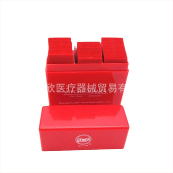 Okkluzális papír fogorvosi célra, egyszer használatos, 65 g, felnőtteknek, rózsa illatú