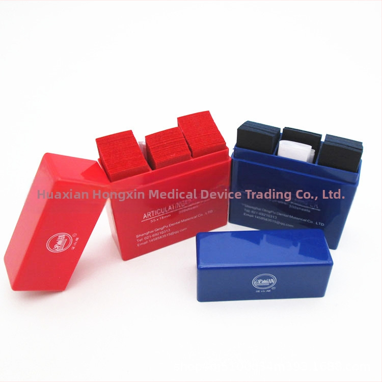 Дентална оклузиална хартия, еднократна, 65 г, за възрастни, аромат роза