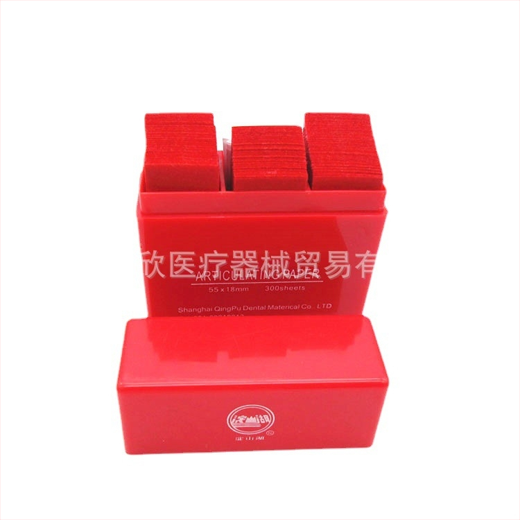 Дентална оклузиална хартия, еднократна, 65 г, за възрастни, аромат роза