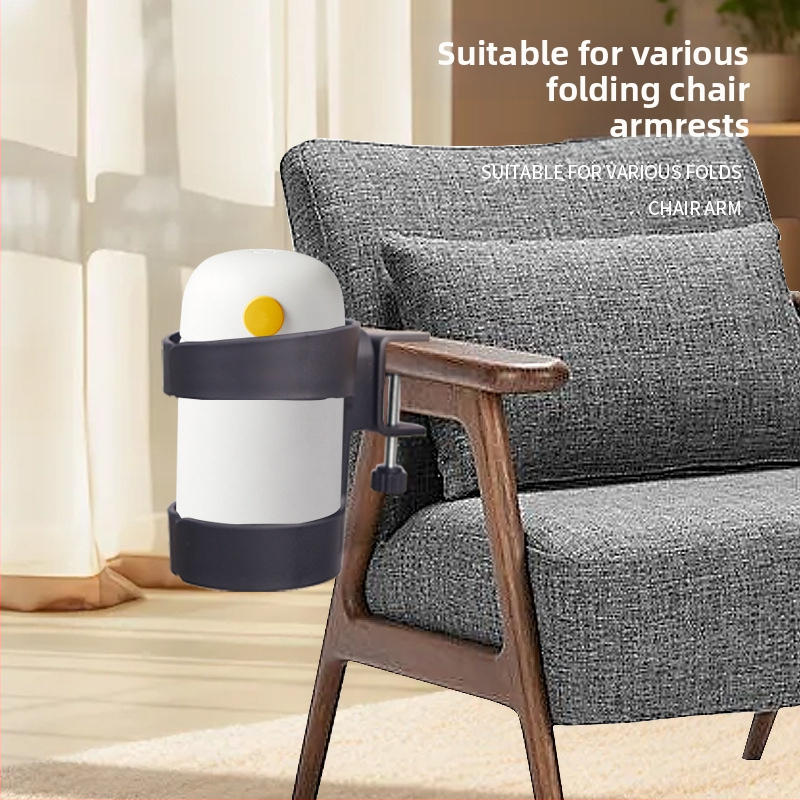 Държач за чаша и писалка за бюро с фиксация към ръба, пластмасов, модерен стил, единична конфигурация, тегло 120 g