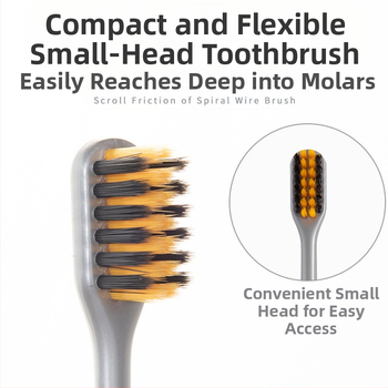 Kézi fogkefe felnőtteknek, modell 2130, 35 g