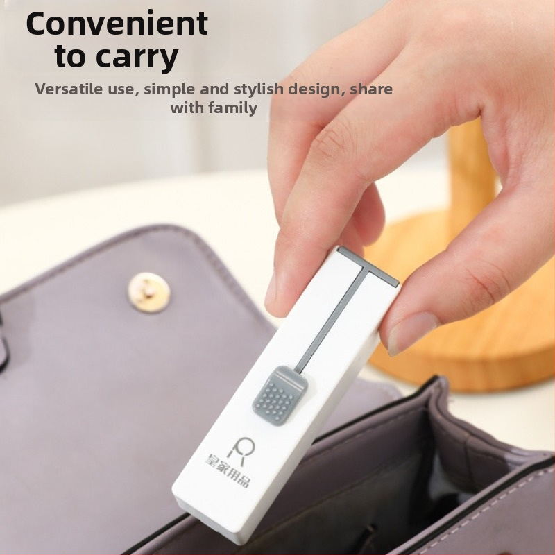 Портативна кутия за зъбни конци с автоматично изскачване и съхранение, тип натискане, еднократни конци за зъби, 80–100 бр