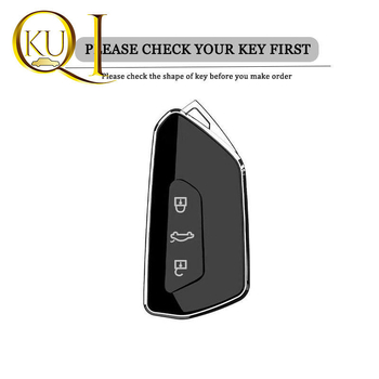 Θήκη κλειδιού αυτοκινήτων από σιλικόνη – συμβατή με Skoda Octavia 2020, Leon MK4, Golf 8; μάρκα Platinum liguang; απλό στυλ