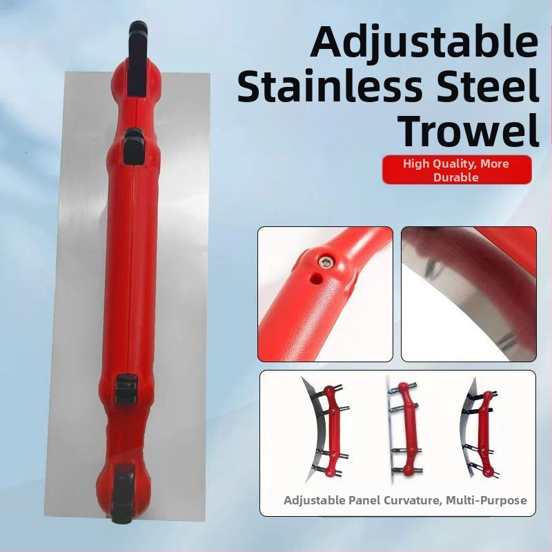 Регулируем арков шпакловъчен инструмент: кръгла аркова скребка, шпакловачка, вътрешна и външна арка