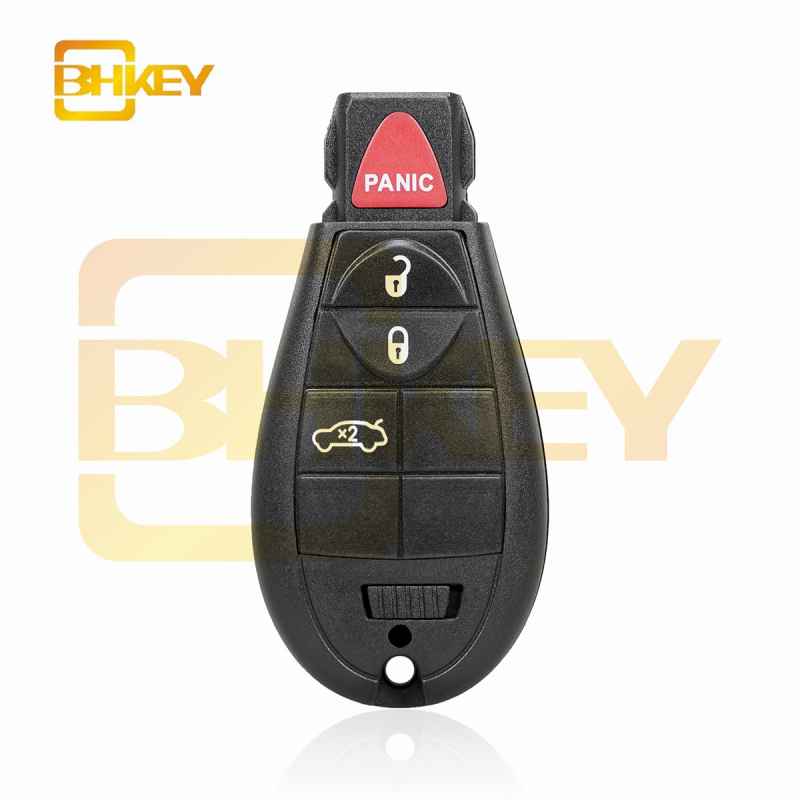 Kulcsház Dodge Chrysler Ram Jeep Liberty számára, műszaki műanyagból, méretei 85×42×15 mm, súlya 30 g