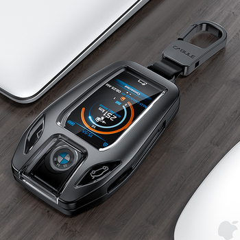 BMW rakto korpusas X5, 5-osios ir 7-osios serijos — LCD raktas, aliuminio lydinys, aukštos klasės, visiškai pritaikomas