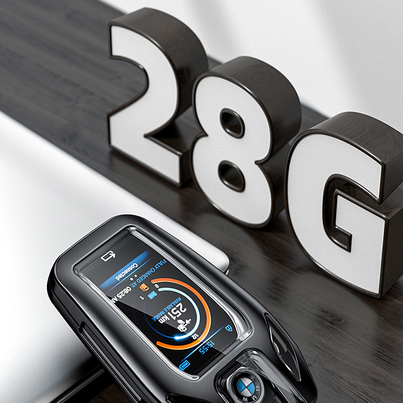 BMW rakto korpusas X5, 5-osios ir 7-osios serijos — LCD raktas, aliuminio lydinys, aukštos klasės, visiškai pritaikomas