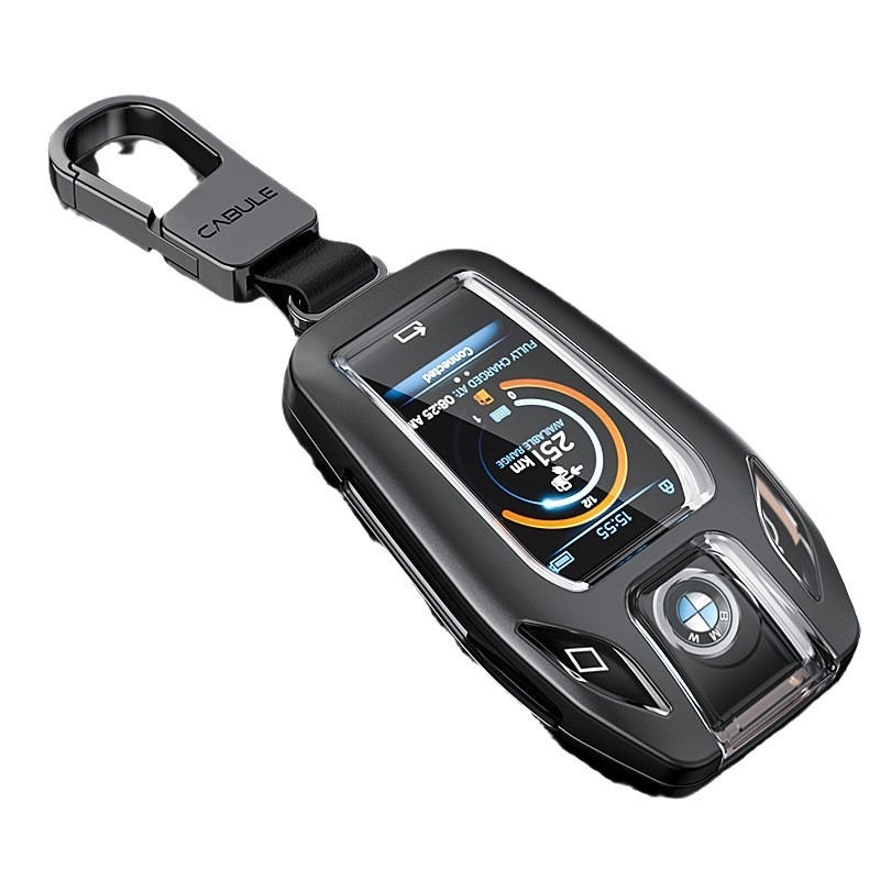 BMW rakto korpusas X5, 5-osios ir 7-osios serijos — LCD raktas, aliuminio lydinys, aukštos klasės, visiškai pritaikomas