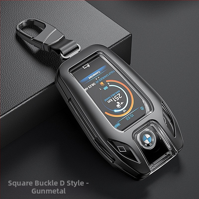 BMW rakto korpusas X5, 5-osios ir 7-osios serijos — LCD raktas, aliuminio lydinys, aukštos klasės, visiškai pritaikomas