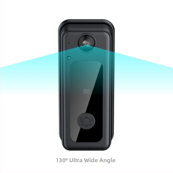 Έξυπνο Wi‑Fi θυροτηλέφωνο με νυχτερινή όραση, ενσωματωμένη μπαταρία, 5V, μοντέλο M3XH