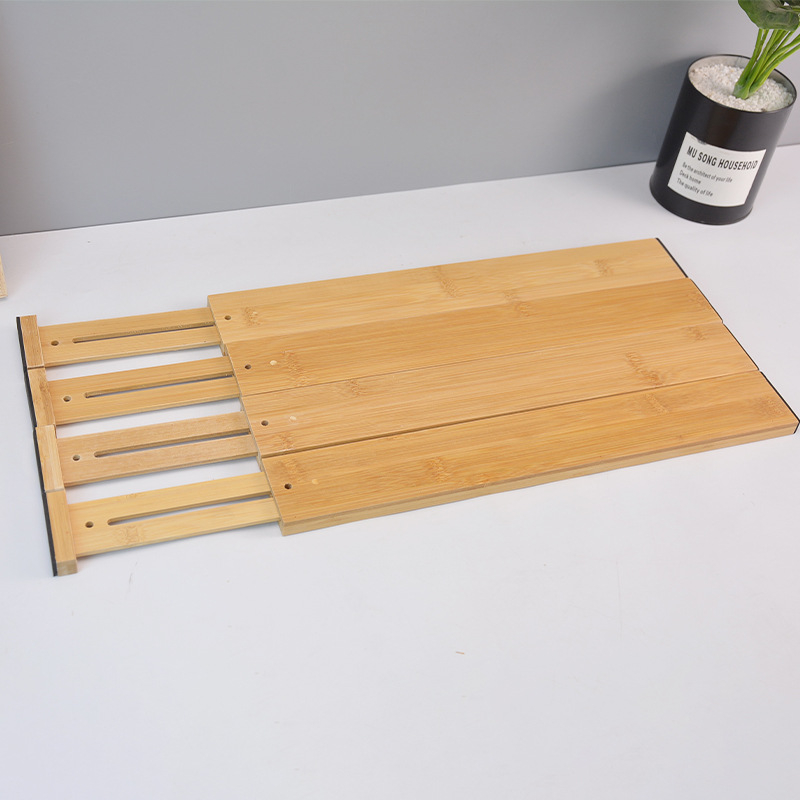 Ξύλινος διαχωριστής συρταριού για επιτραπέζια εγκατάσταση – μονή στρώση, αποθήκευση στο υπνοδωμάτιο