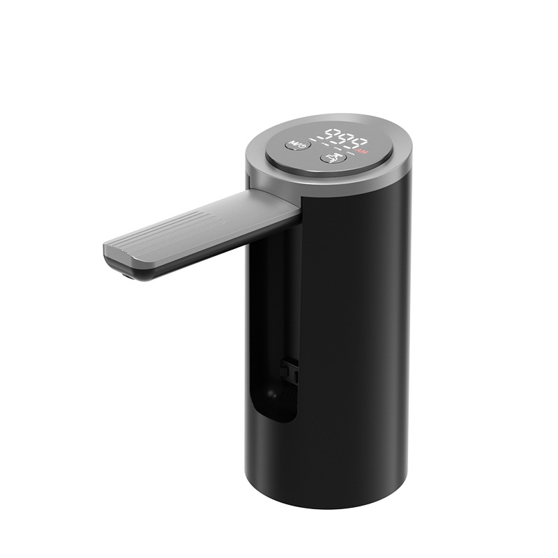 Mini įkraunamas vandens siurbimo dozatorius buteliuotam vandeniui, model AH-068, prisilietimo aktyvavimas, 8W, 3.7V