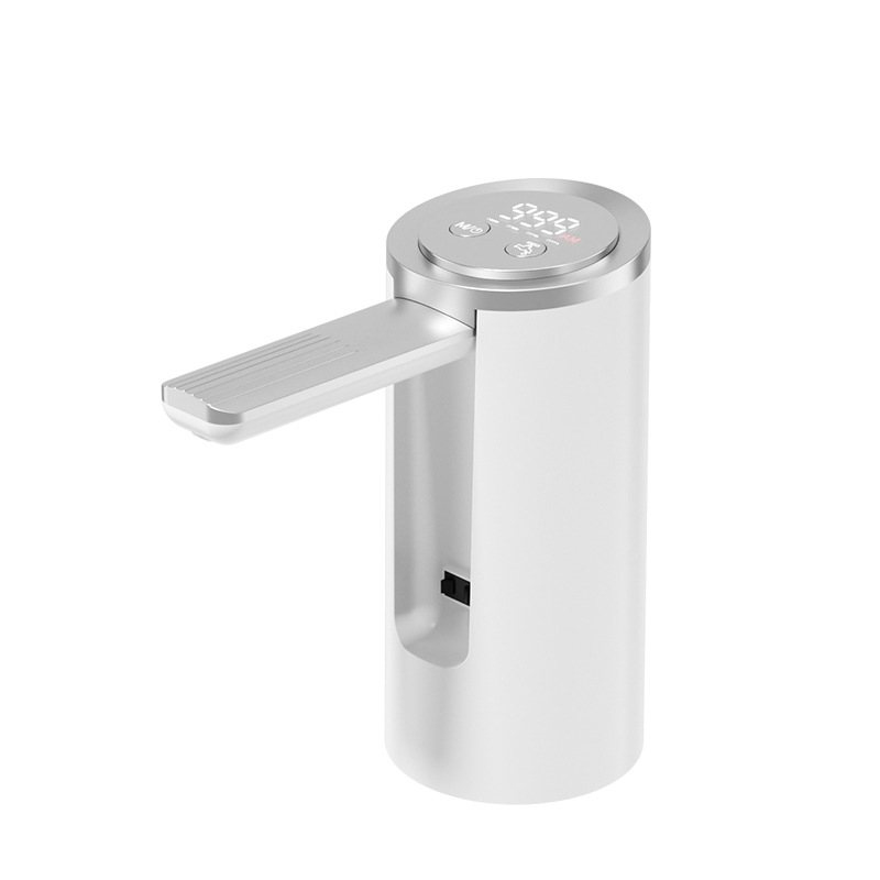 Mini újratölthető vízpumpa adagoló palackozott vízhez, modell AH-068, érintéses működés, 8W, 3.7V