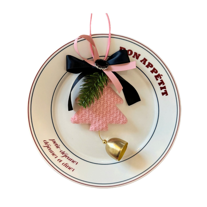 Plišani automobilski privjesak — minimalistički stil, unutarnja dekoracija automobila, marka Flower mo