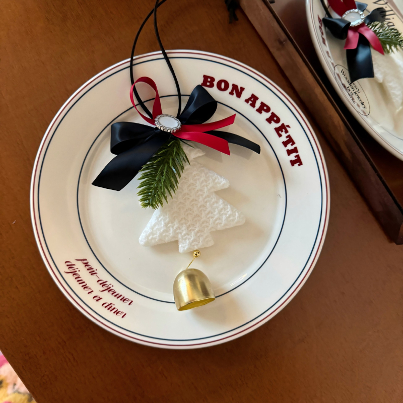 Mīksts plīša automobiļa kulons iekšējai dekorēšanai — minimālistisks stils, automobiļa ornaments, zīmols Flower mo