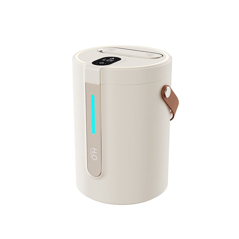 Asztali párásító otthoni használatra – 2 párásító kimenet, 1,0–2,5 L tartály, terület akár 10 m², zaj ≤ 36 dB, 8+ órás időzítő