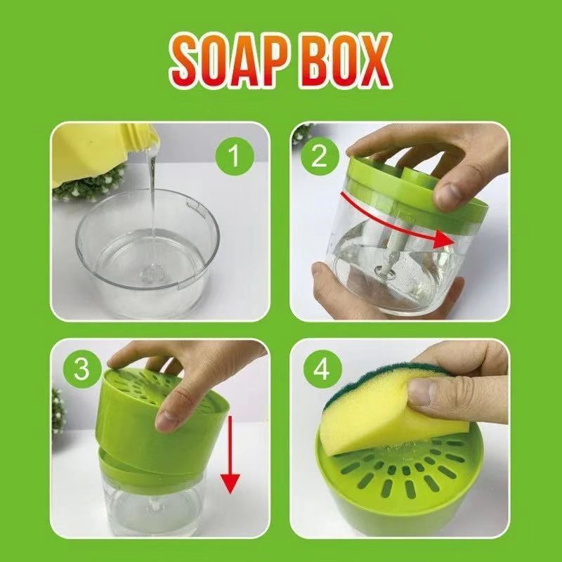 Δοσομετρητής σαπουνιού για πλύσιμο πιάτων με χειροκίνητο πάτημα, μοντέρνο μινιμαλιστικό στυλ