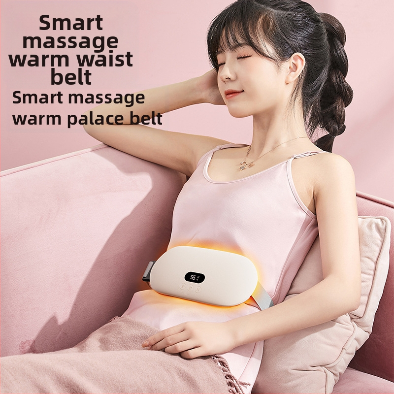 Колан за кръст за облекчаване на менструални болки с цифров дисплей, графеново нагряване, USB захранване и модел N04